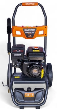 Detec Benzin Hochdruckreiniger 207 bar 12 m 7PS mit Messing Pumpenkopf