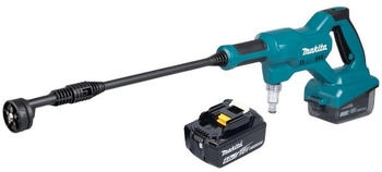 Makita DHW 180 G1 Akku Druckreiniger 18 V 24 bar + 1x Akku 6,0 Ah - ohne Ladegerät