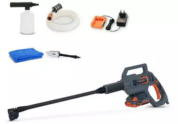 FUXTEC 20V Akku Hochdruckreiniger FX-E1HDR20 SET mit 1 x Akku 2Ah 1 x Ladeger&auml;t 1A