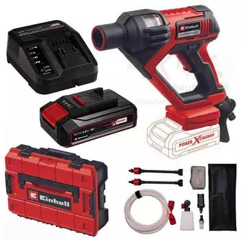 Einhell Hypresso 18/24-1 Li- 24 bar mit Akku 2.5 Ah + Ladeger&auml;t + Koffer S-F