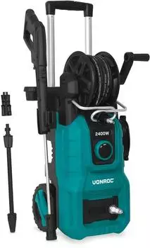 VONROC V24-1 Hochdruckreiniger 2400W, 180bar, 420l/h, Aluminiumpumpe (PW512AC)