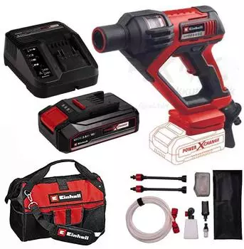 Einhell Hypresso 18/24-1 Li- 24 bar mit Akku 2.5 Ah + Ladeger&auml;t + Tasche