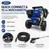 Detec Ford Benzin-Hochdruckreiniger 13PS, 303bar, 420cm³ mit Dreckfräse