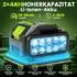 Bundviel 6-in-1 Akku-Hochdruckreiniger 270L/H, 2x4,0Ah, kompatibel mit Makita