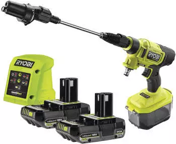 Ryobi 18 V ONE+ HP 2 x 2,5 Ah Akku + Ladegerät (RY18PWX41A-125P)
