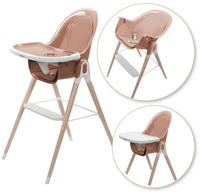 Iflair - Kinderstuhl Arto Babystuhl Kinder Hochstuhl Verstellbar In Pink