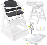 Hauck 661161+664292+667033, Hauck 4-tlg. Alpha Plus Newborn Set - Hochstuhl +...