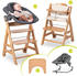 Hauck Beta+ Newborn Set (5-tlg) natural/dark grey
