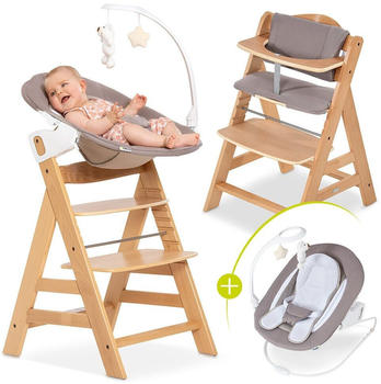 Hauck Alpha+ Newborn Set Deluxe (4-tlg.) natur/beige