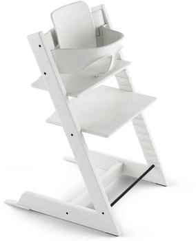 Stokke Tripp Trapp Hochstuhl inkl. Babyset weiß