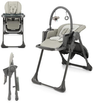 Kinderkraft Tummie High chair 2in1 grey
