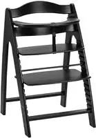 Hauck Arketa Hochstuhlset mit Spielbrett - Blackwashed