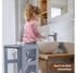 Baby Vivo Lernturm mit Tafel grau
