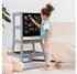 Baby Vivo Lernturm mit Tafel grau