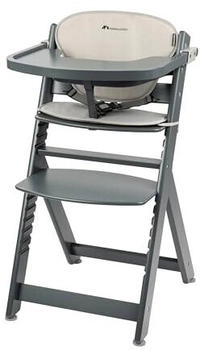 Bebeconfort Timba high chair incl. seat cushion and dining board grey mist Bebeconfort Timba high chair incl. seat cushion and dining board grey mist