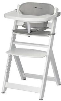 Bebeconfort Timba high chair incl. seat cushion and dining board white wood Bebeconfort Timba high chair incl. seat cushion and dining board white wood