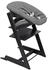 Stokke Tripp Trapp Hochstuhl + Baby Set + Newborn Set black/deep grey