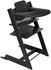 Stokke Tripp Trapp Hochstuhl inkl. Tablett & Baby Set² black/black