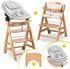 natural/light grey-natur: Hauck Beta Plus Whitewashed Neugeborenen-Set 5-tlg