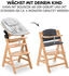 Hauck Alpha+ Newborn Set (4-tlg.) natur/light grey-natur/charcoal