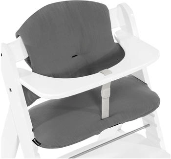 Hauck Hochstuhlkissen Select Muslin dark grey