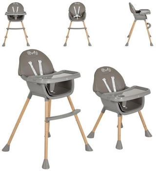 Cangaroo Hochstuhl Biscotti 2in1 grau