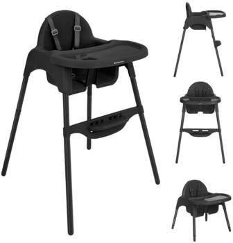 KIKKABOO Jammy 2in1 Hochstuhl black