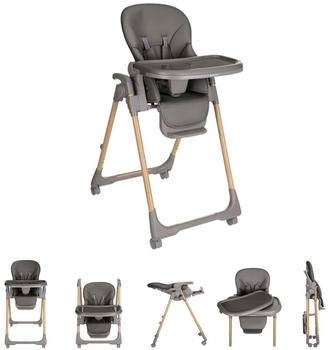 KIKKABOO Olive Hochstuhl dark grey