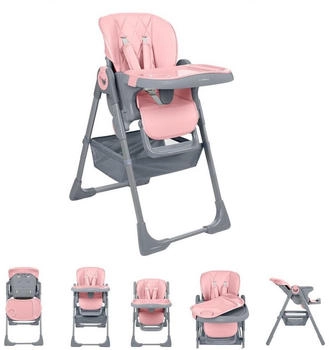 KIKKABOO Comfy Kinderhochstuhl pink