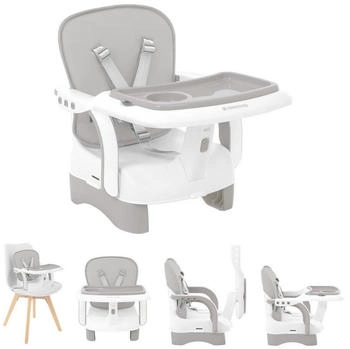 KIKKABOO Chewy Sitzerhöhung grau