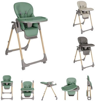 KIKKABOO Olive Hochstuhl grün