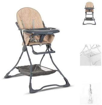 Lorelli Fütterungsstuhl Bonbon beige grau