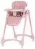 Chipolino Candy Shop Kinderhochstuhl faltbar, 4 Räder, rosa (STHCS02403FL)