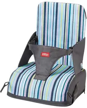 Nuby Reise-Sitzerhöhung Umwandelbarer Reisetasche 3-Punkt-Gurt ab 6 Monate (99423)