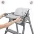 Moby-System Noxi 3-in-1 Hochstuhl klappbar, 2 Höhenstufen, grau
