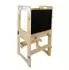 Lemodo Lernturm 3in1 aus Birke mit Maltafel, Tisch und Stuhl (NA333_N)