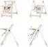 Chipolino Milk Shake Kombihochstuhl 2-in-1, verstellbar, beige (STHMS02405BE)