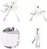 Chipolino Milk Shake Kombihochstuhl 2-in-1, verstellbar, beige (STHMS02405BE)