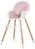 Chipolino Rio 2-in-1 Kinderhochstuhl 5-Punkt-Gurt, rosa (STHRI02306RW)