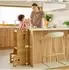 Lionelo Cass Lernturm 2-in-1 Montessori, höhenverstellbar, bis 30kg (LO-CASS NATURAL)
