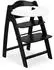 Hauck Arketa Hochstuhl mit Play Tray Basis, Holz, blackwashed