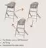 Lionelo Beny Kinderhochstuhl mit Tablett, beige sand, 6-36 Monate (LO-BENY BEIGE SAND)