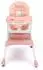 Twinky Trona MAXI 3-in-1 Hochstuhl, Kinderwagen & Babystuhl, rosa (SS005)