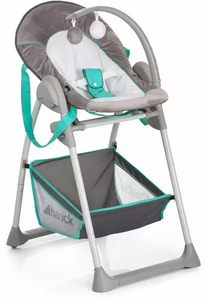 Hauck Sit N Relax Heart grey/turquoise