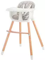 KinderKraft Sienna (Hochstuhl) (0000) Grau