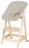 natur/greyish gesteppt: Roba Treppenhochstuhl Set 2in1 Born Up