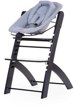 Childhome Neugeborenensitz grau / schwarz - Gr. 80x100cm