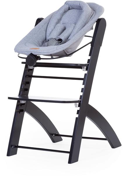 Childhome Neugeborenensitz grau / schwarz - Gr. 80x100cm