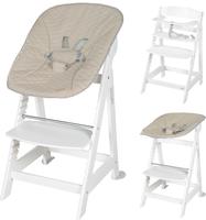 roba Hochstuhl "Treppenhochstuhl 2-in-1 Set Born Up wei&szlig;" () mit
