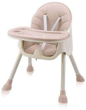Baby Vivo Design 2in1 Kinderhochstuhl Oscar Pink